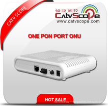 Terminal Gepon Haute Performance Réseau Fibre Optique Unite One Pon Port ONU